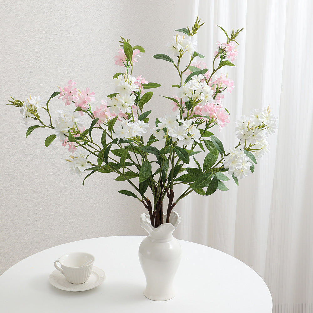 Decorative Art Branch with White Flowers | Kelmera