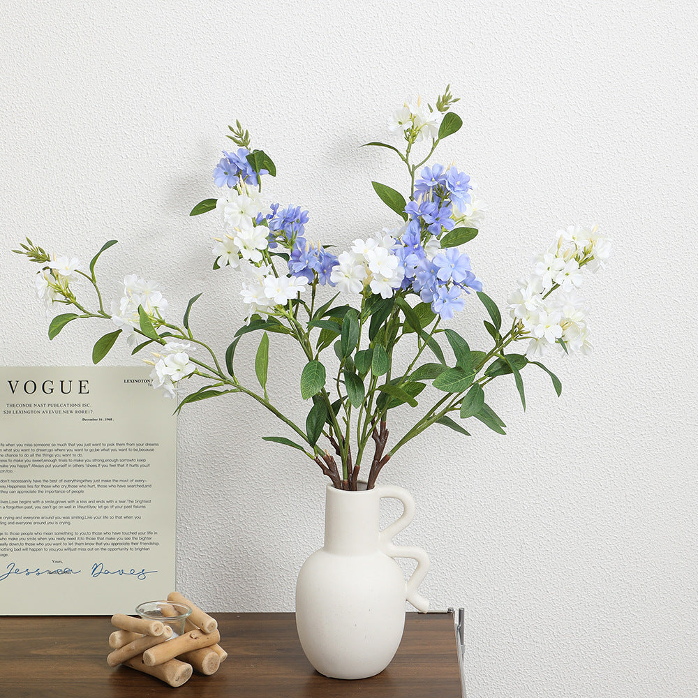 Decorative Art Branch with White Flowers | Kelmera