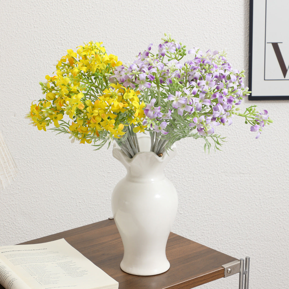 Decorative Artificial Flower Arrangement Lilac Pink | Kelmera