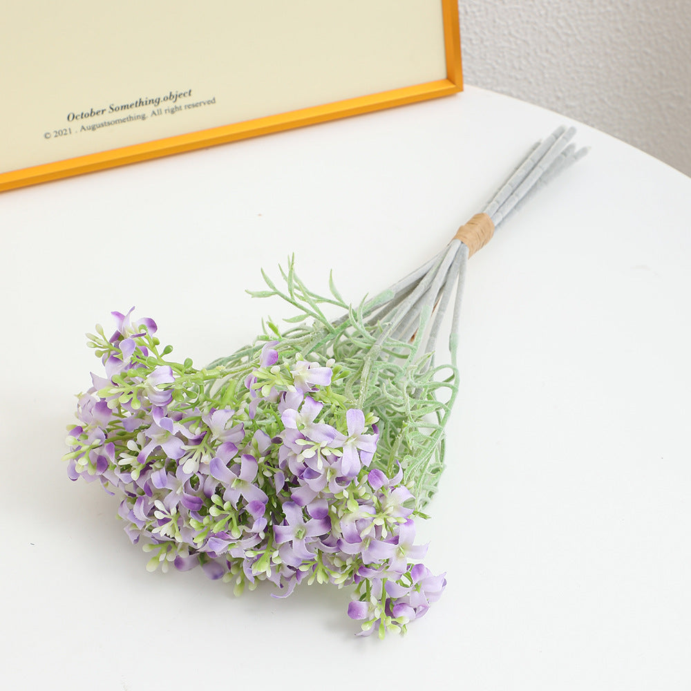 Decorative Artificial Flower Arrangement Lilac Pink | Kelmera