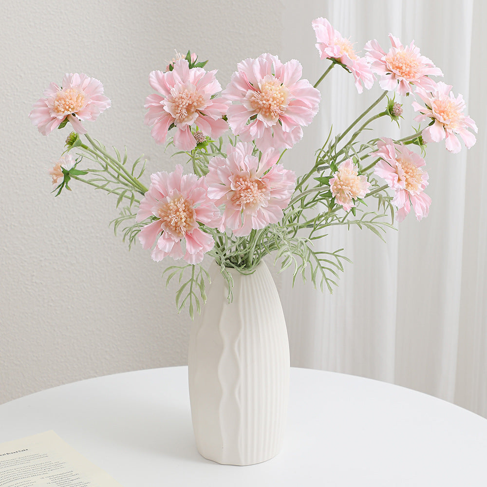 Decorative Artificial Flower Bouquet Blue Cream | Kelmera