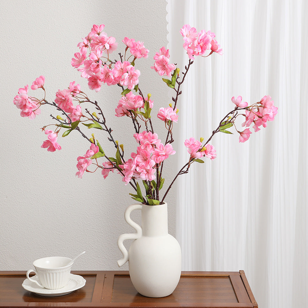 Decorative Artificial Flower Bouquet Magenta White | Kelmera