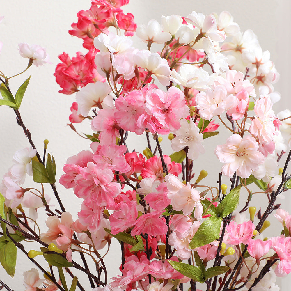 Decorative Artificial Flower Bouquet Magenta White | Kelmera