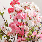 Decorative Artificial Flower Bouquet Magenta White | Kelmera