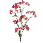 Decorative Artificial Flower Bouquet Magenta White | Kelmera