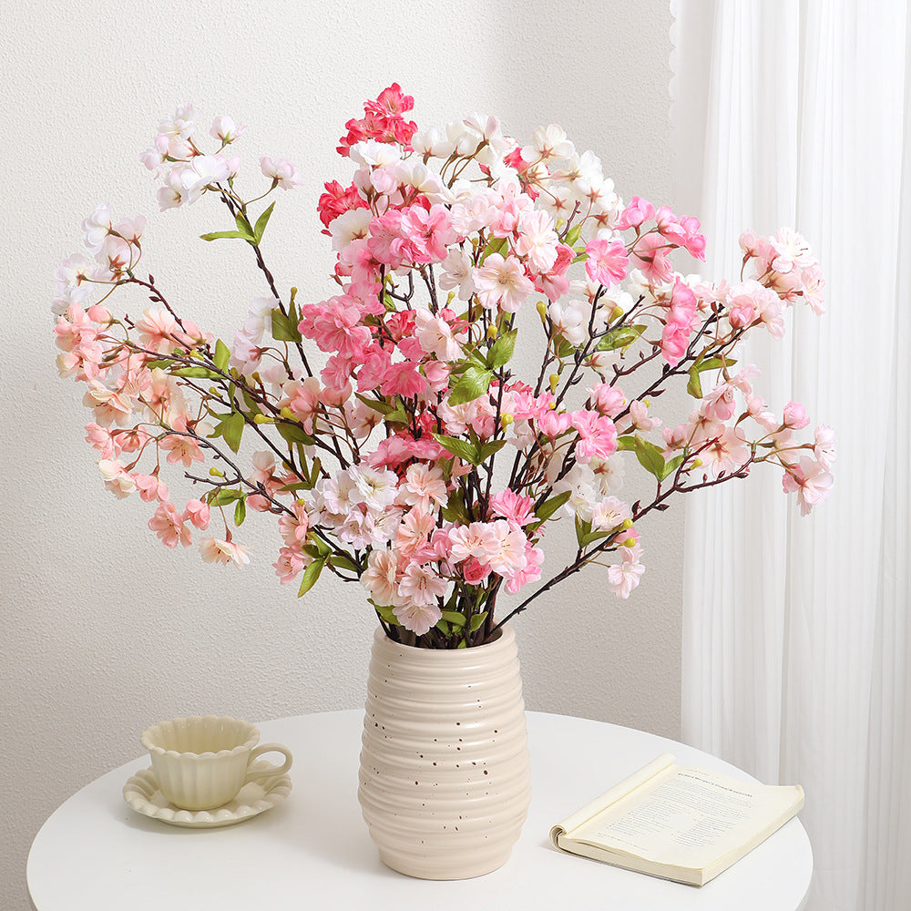 Decorative Artificial Flower Bouquet Magenta White | Kelmera