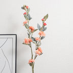Decorative Artificial Flower Bouquet Red Pink | Kelmera