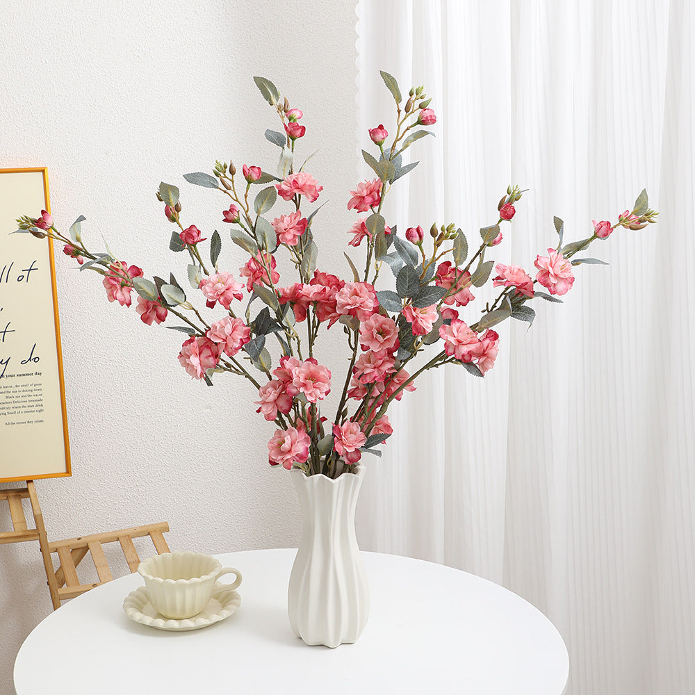 Decorative Artificial Flower Bouquet Red Pink | Kelmera