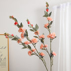 Decorative Artificial Flower Bouquet Red Pink | Kelmera