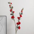 Decorative Artificial Flower Bouquet Red Pink | Kelmera