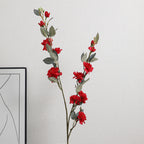 Decorative Artificial Flower Bouquet Red Pink | Kelmera