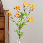 Decorative Artificial Flower Bouquet White Yellow | Kelmera