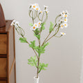 Decorative Artificial Flower Bouquet White Yellow | Kelmera