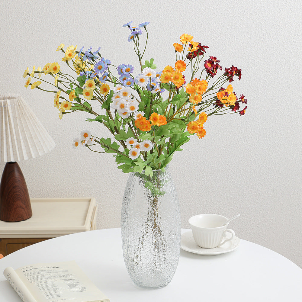 Decorative Artificial Flower Bouquet White Yellow | Kelmera