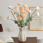 Decorative Artificial Flower Bouquet with Intricately Detailed Ranunculus | Kelmera