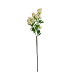 Decorative Artificial Flower Branch Light Lilac White | Kelmera