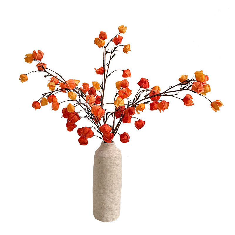 Decorative Artificial Flower Branch Orange | Kelmera