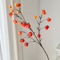 Decorative Artificial Flower Branch Orange | Kelmera