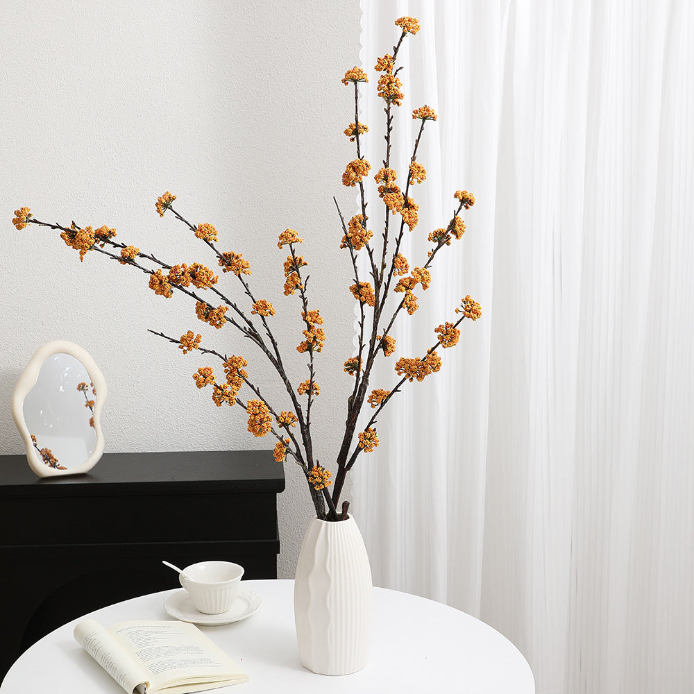 Decorative Artificial Flower Branch Soft Textile | Kelmera