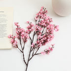 Decorative Artificial Flower Branch White Orange | Kelmera