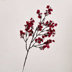 Decorative Artificial Flower Branch White Orange | Kelmera