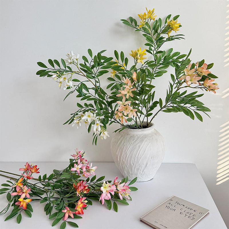 Decorative Artificial Flower Branch with Delicate Flowers | Kelmera