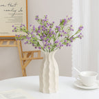 Decorative Artificial Flower Branch with Delicate Purple Flowers | Kelmera