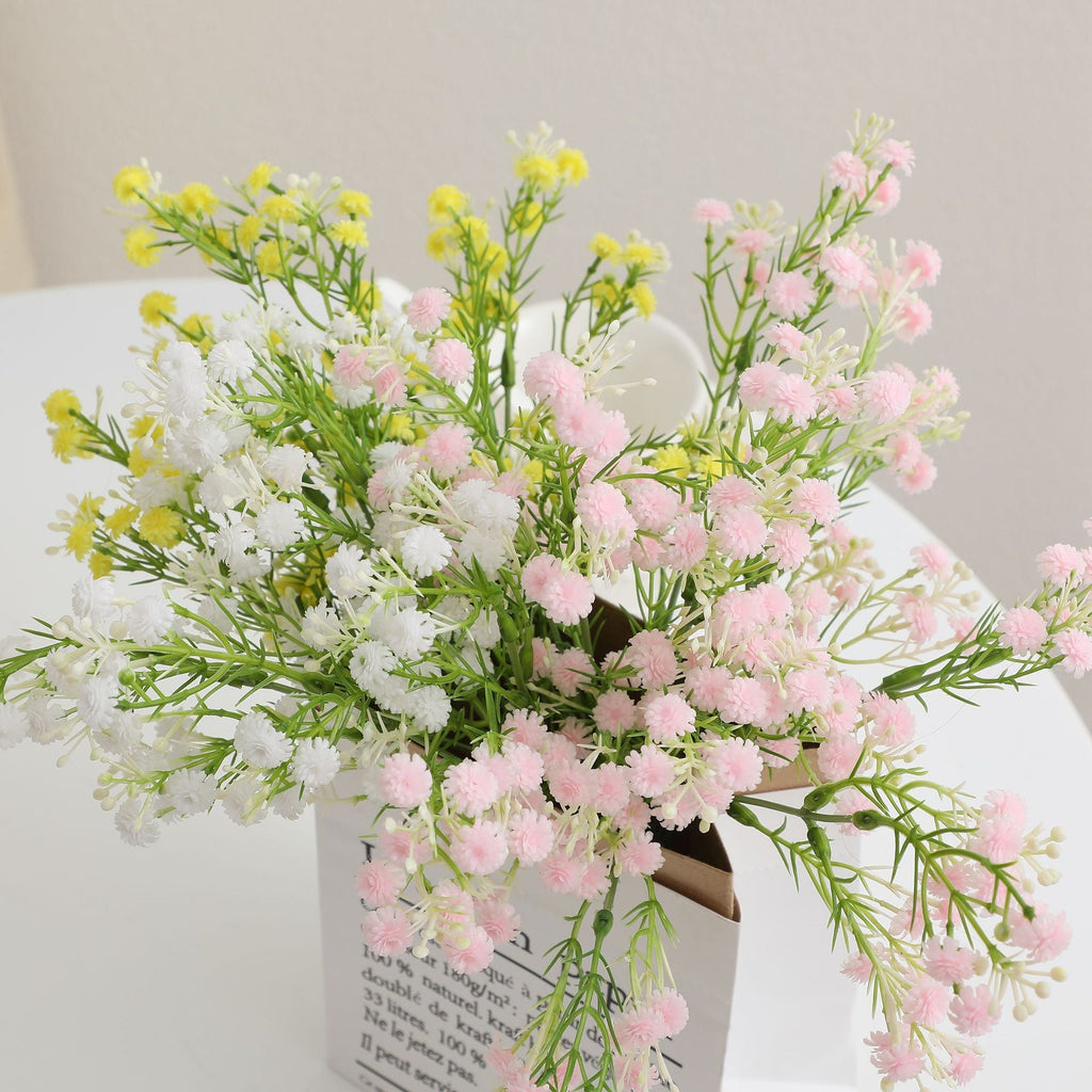 Decorative Artificial Flower Branch with Delicate Purple Flowers | Kelmera
