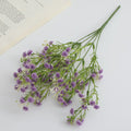 Decorative Artificial Flower Branch with Delicate Purple Flowers | Kelmera