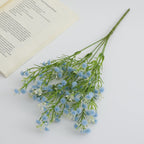 Decorative Artificial Flower Branch with Delicate Purple Flowers | Kelmera