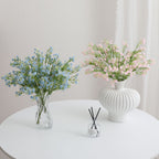 Decorative Artificial Flower Branch with Delicate Purple Flowers | Kelmera