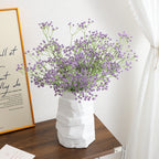 Decorative Artificial Flower Branch with Fine Purple Flowers | Kelmera