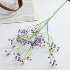 Decorative Artificial Flower Branch with Fine Purple Flowers | Kelmera