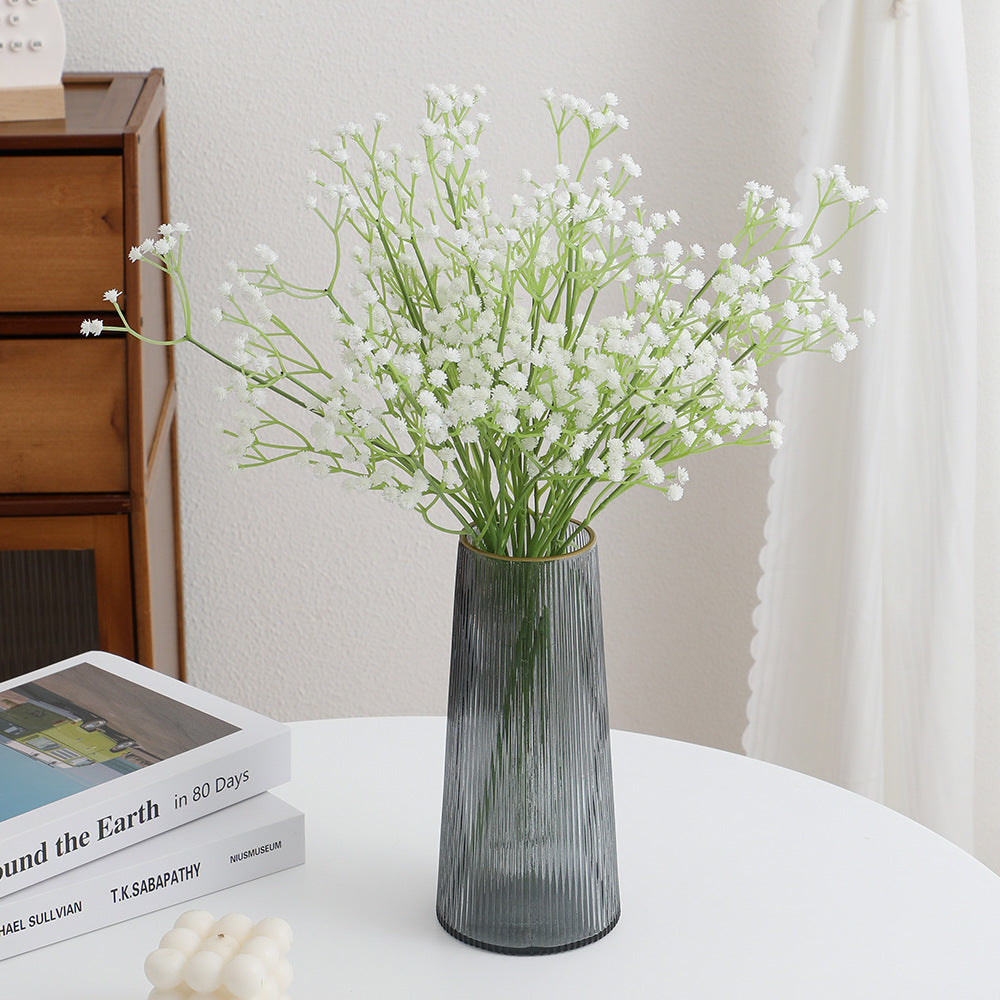 Decorative Artificial Flower Branch with Fine Purple Flowers | Kelmera