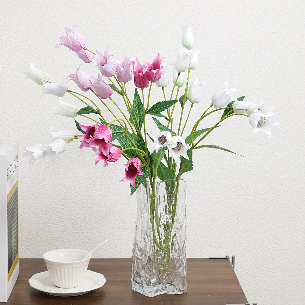 Decorative Artificial Flower Magenta White | Kelmera