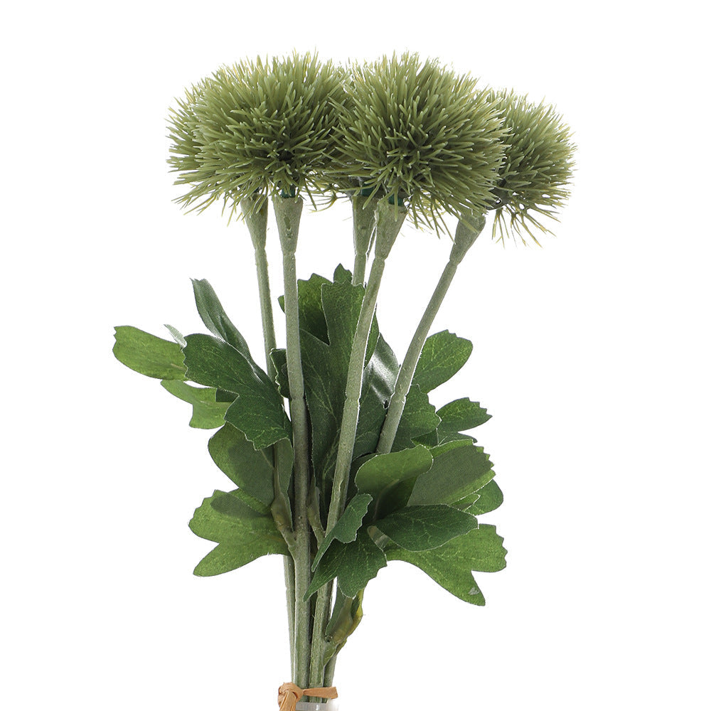 Decorative Artificial Flowers Green Yellow | Kelmera