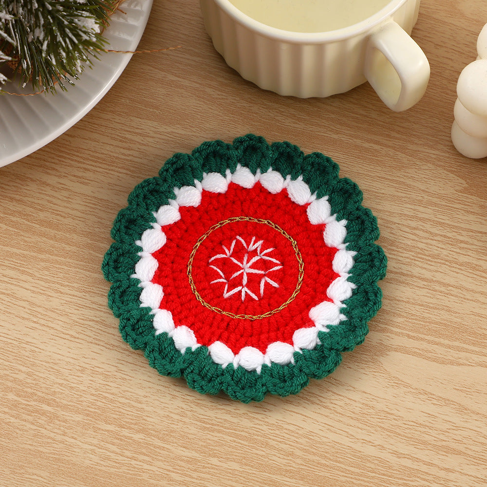 Decorative Artisan Crocheted Coaster | Kelmera