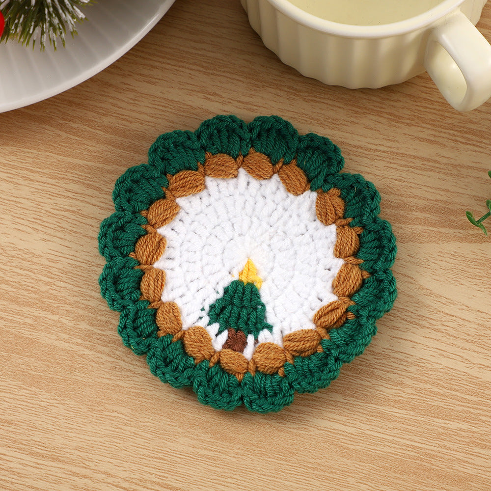 Decorative Artisan Crocheted Coaster | Kelmera