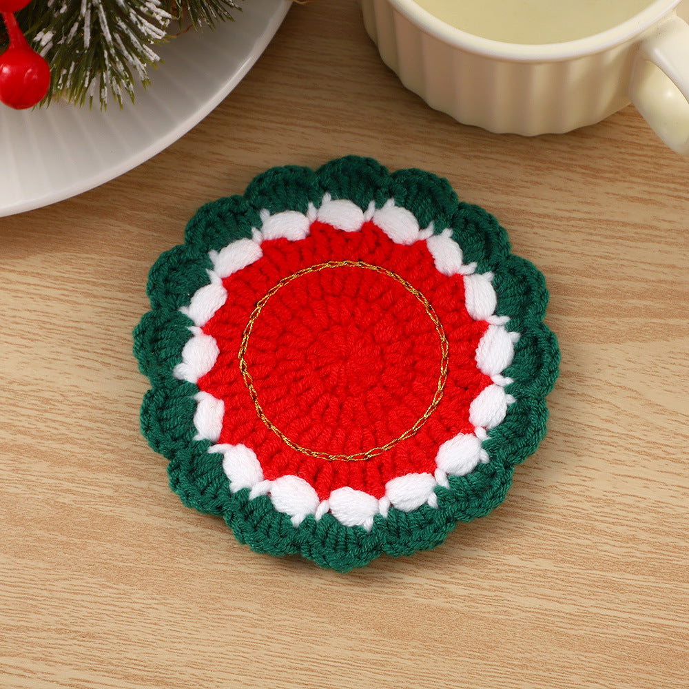 Decorative Artisan Crocheted Coaster | Kelmera