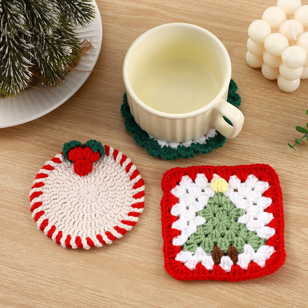 Decorative Artisan Crocheted Coaster | Kelmera