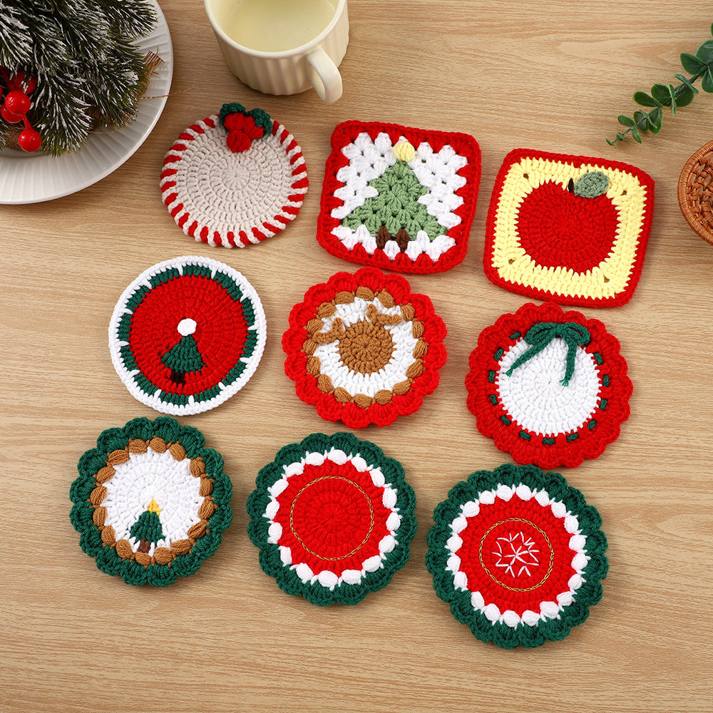 Decorative Artisan Crocheted Coaster | Kelmera