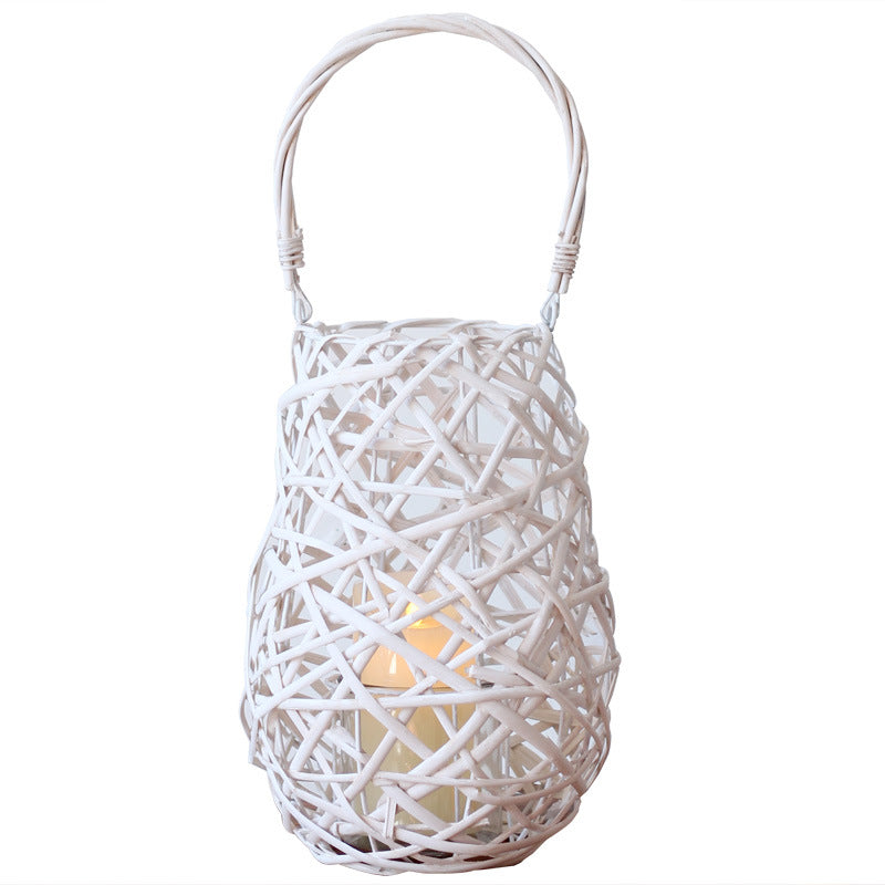Decorative Basket Lamp Handwoven | Kelmera