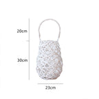 Decorative Basket Lamp Handwoven | Kelmera