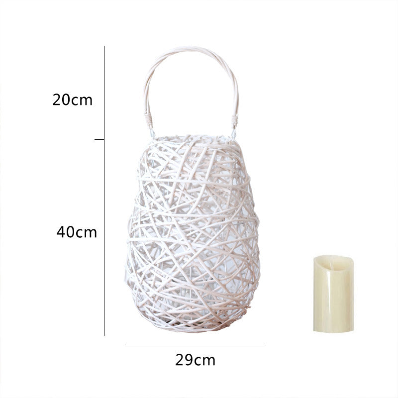 Decorative Basket Lamp Handwoven | Kelmera