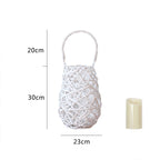 Decorative Basket Lamp Handwoven | Kelmera