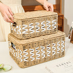 Decorative Basket made of Natural Fiber with Elegant Design | Kelmera