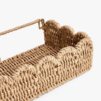 Decorative Basket made of Natural Rattan | Kelmera