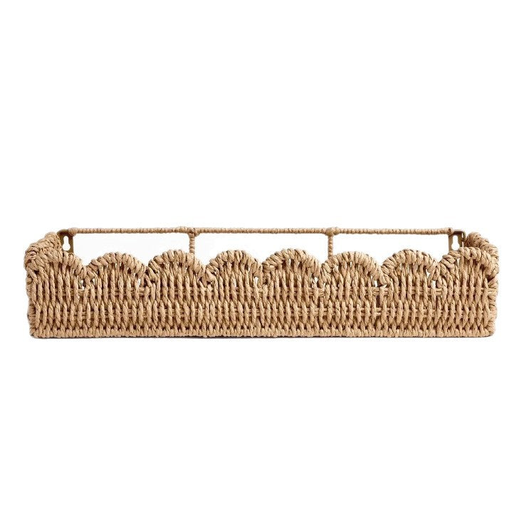 Decorative Basket made of Natural Rattan | Kelmera