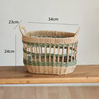 Decorative Basket made of Woven Natural Material | Kelmera