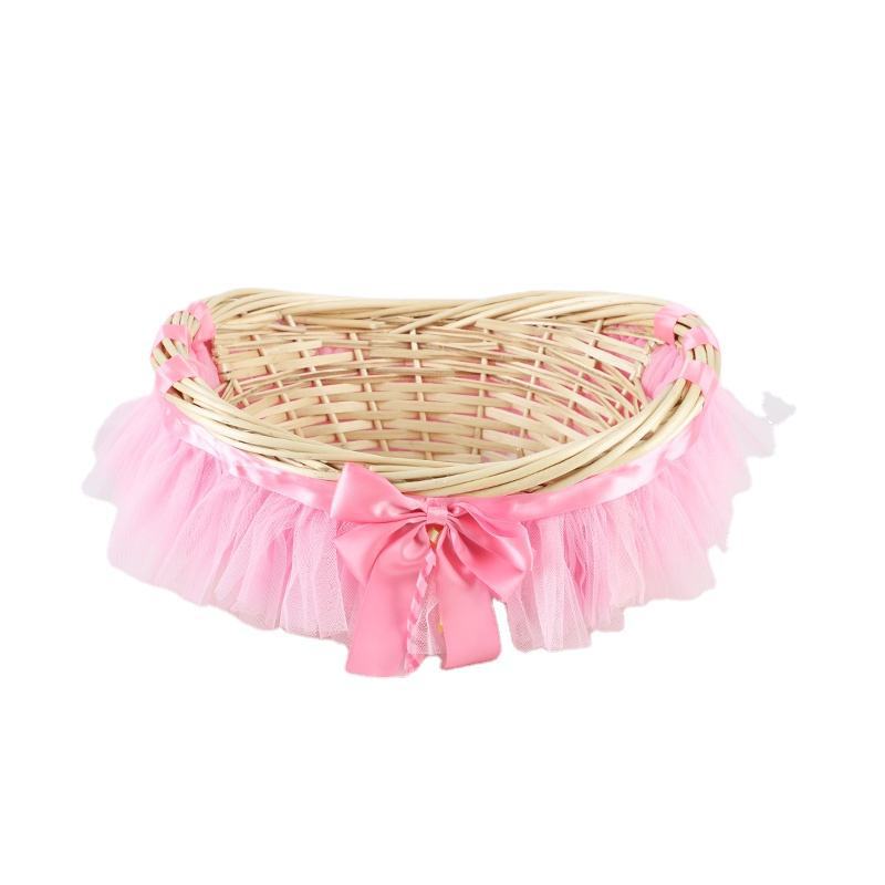Decorative Basket with Ruffle Detail | Kelmera